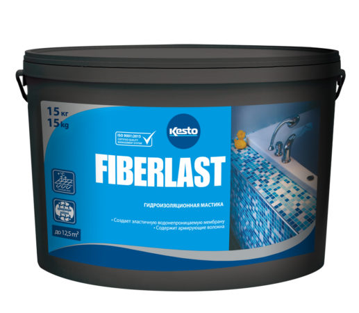 Гидроизоляционная мастика Kesto Fiberlast